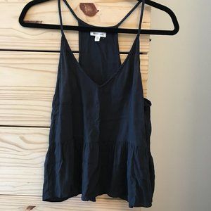 Silence + noise peplum tank